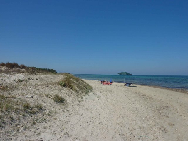 Photos de dunes dans le sud Italien