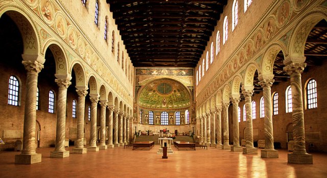 Photos Ravenne saint apolinaire basilique interieur