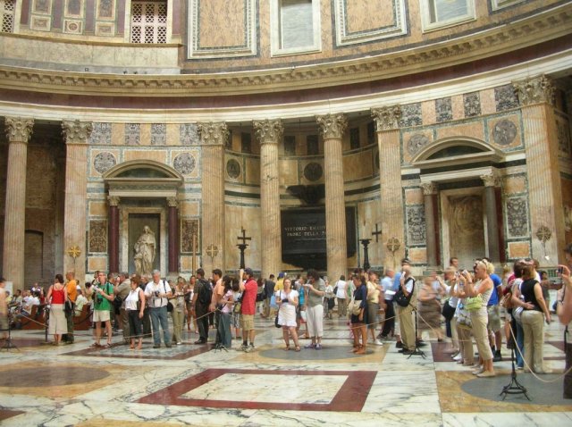 Photos intérieur du Pantheon de Rome