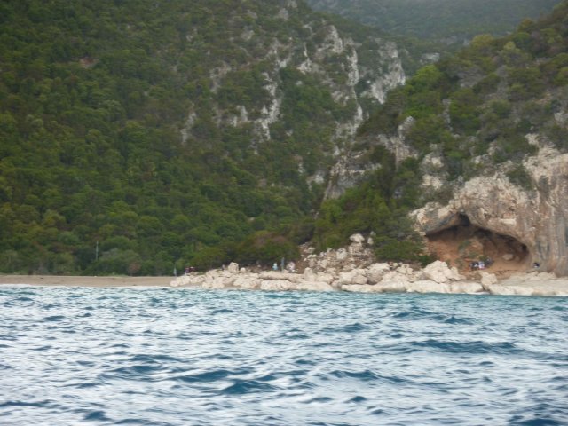 Plages proche des grottes naturelles de Sardaigne