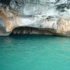 photos bleue emeraude devant les grottes en Sardaigne