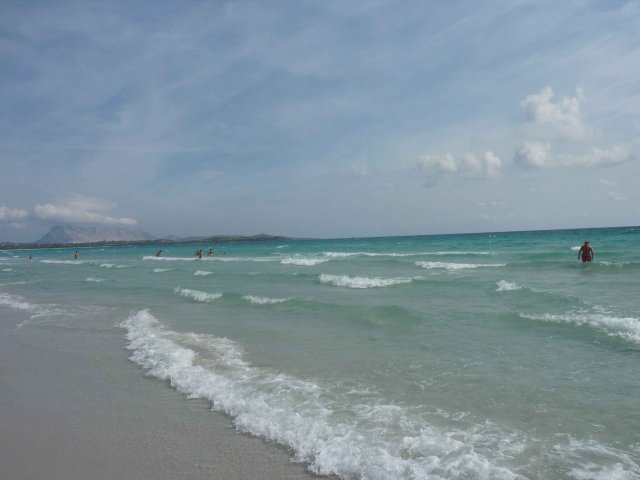 Images de plages de sable blanc en Sardaigne