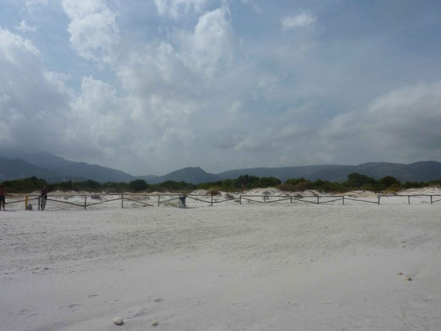 sable blanc à l'infini de la cinta