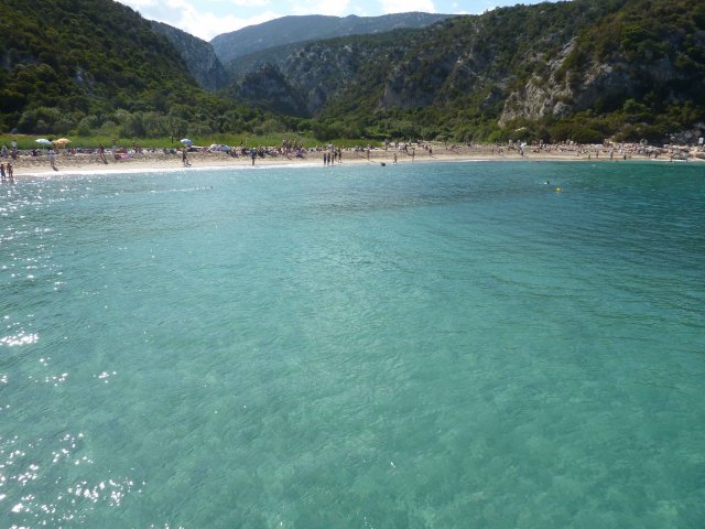 Photos des eaux bleus lagons en Italie