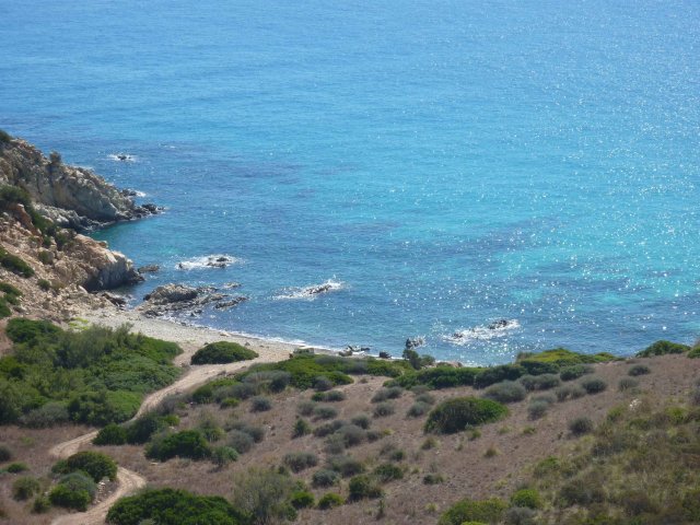 encore une plage de sable en Sardaigne