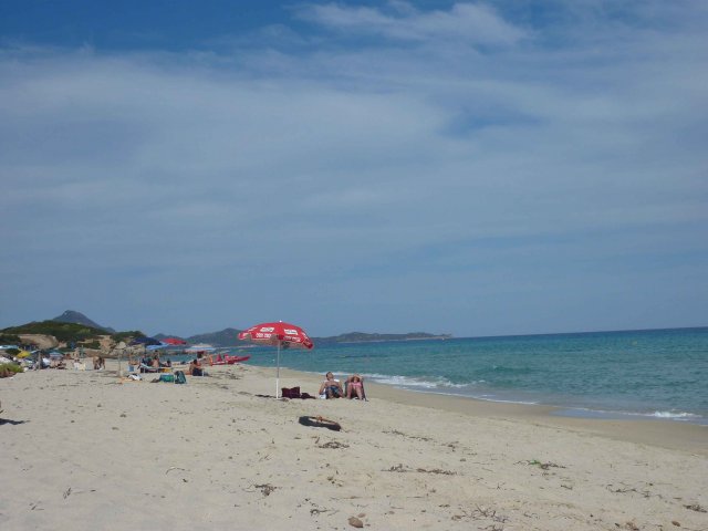 Sardaigne et sable blanc