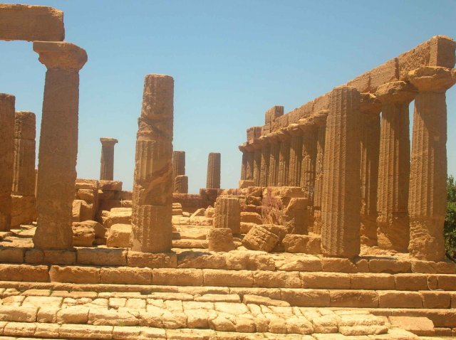 Colonne Grecque en Sicile