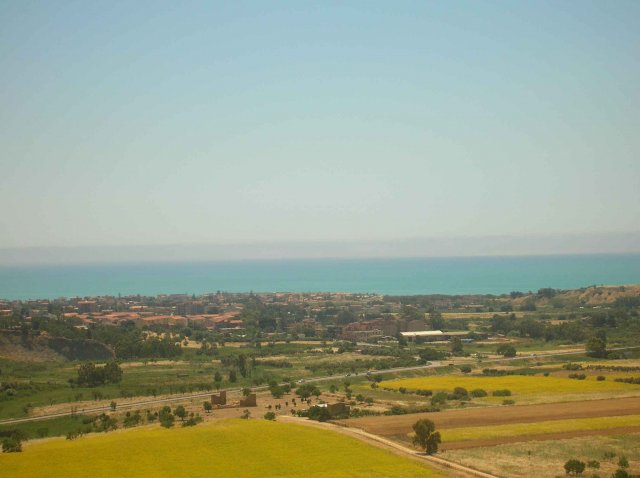 Photo de la vue depuis Agrigento