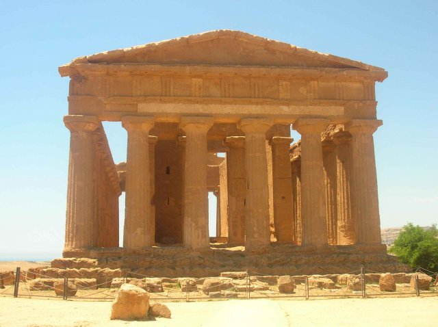 Photo du plus beau temple de Agrigente