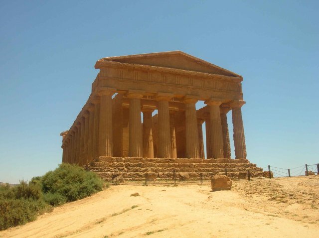 Le plus beau temple grecque