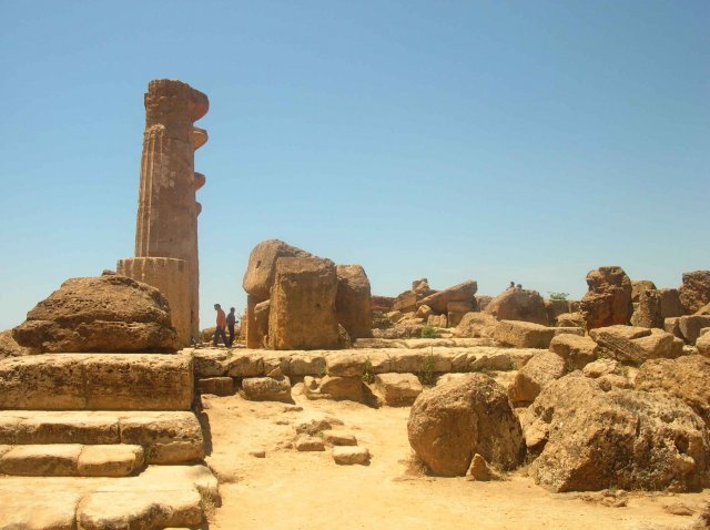 grande ruine de Agrigente