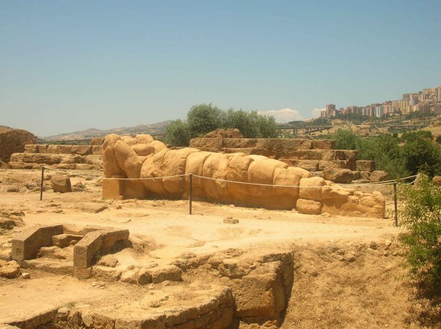 Statue reconstituée de Agrigente