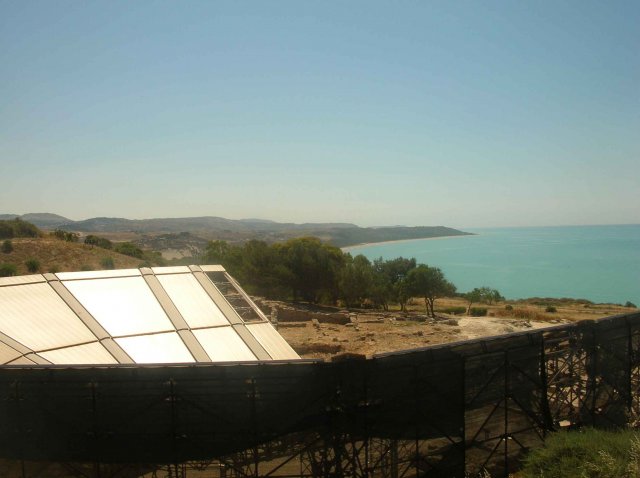 Photo théâtre grecque en Sicile