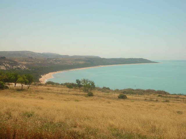 Photos de la baie depuis Eraclea Minoa