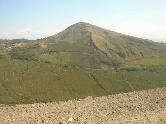 une partie verte de Vulcano