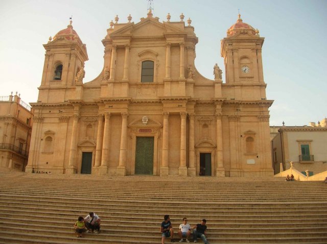 vue de la cathédrale en Sicile