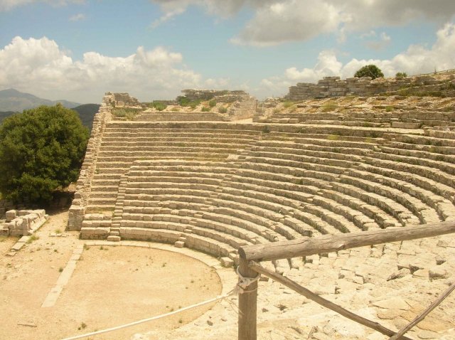 Photos de vestiges grecques de Segeste