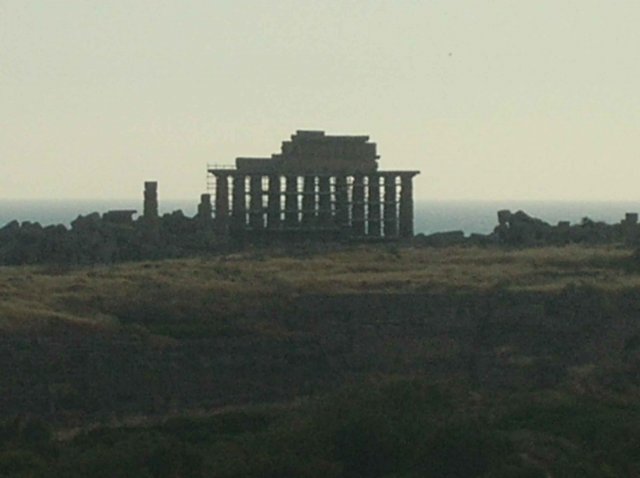 façade de temple à Selinonte
