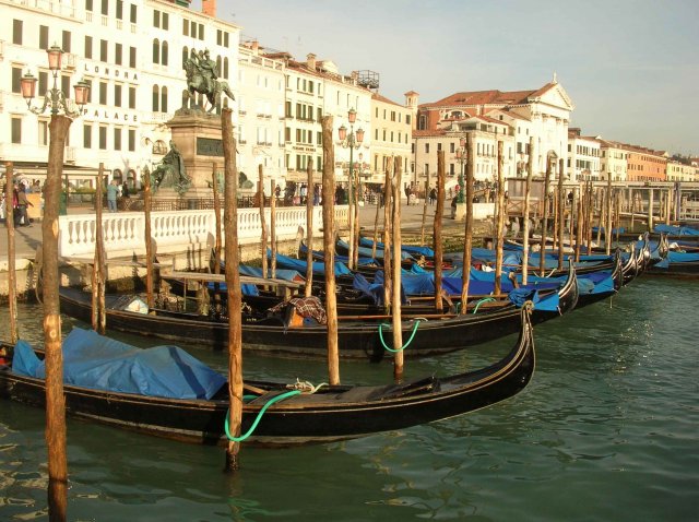 Photos de gondole dans Venise