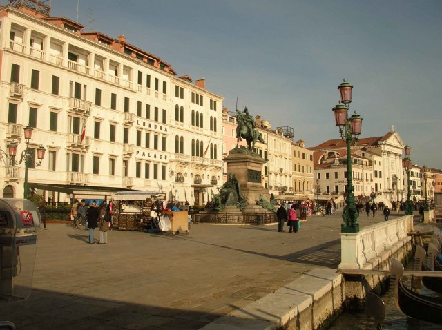 Vue de grande rue de Venise