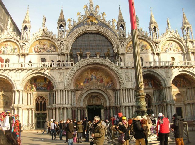Photos de la basilique saint marc de Venise