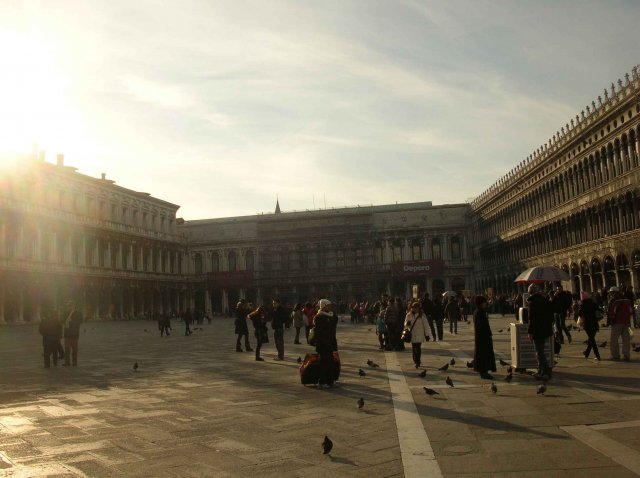 Photos de la grande place saint-marc de Venise