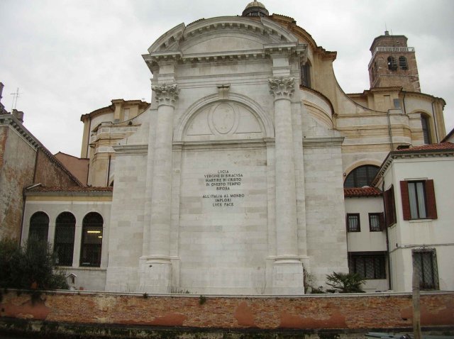 Photos d'eglise de Venise sur le canal